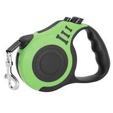 Pet Automatic Telescopic Traction Rope (Option: green-3m)