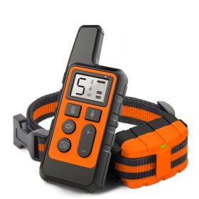 Dog Training Collar (Color: orange)